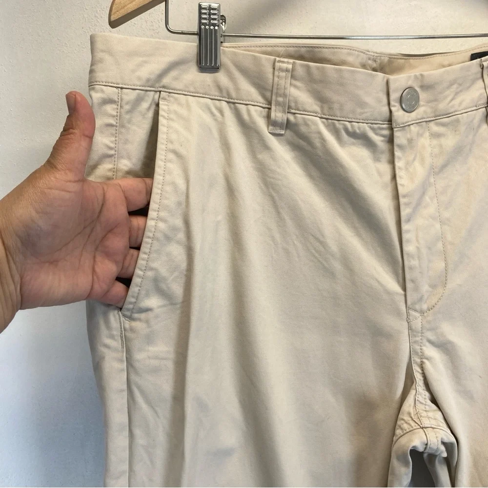 Bonobos Pants Men's 36x30 Khaki Beige Washed Chinos Straight Fit Cotton Casual - Picture 6 of 16